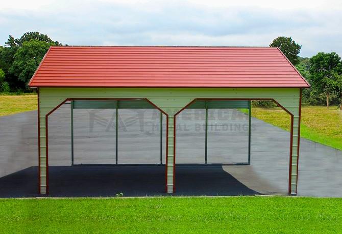 Two Car Carports - Custom Double Car Carports For Two Cars | Order Now