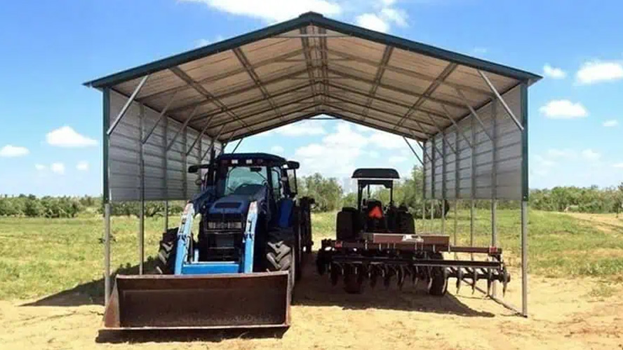 20x30 Vertical Roof RV Cover 20x30 Vertical Roof RV Cover