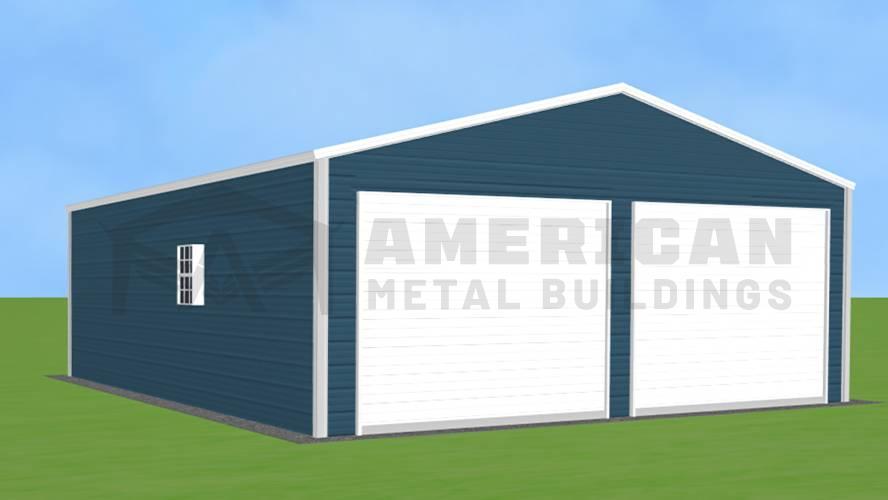 24x30' Metal Garage