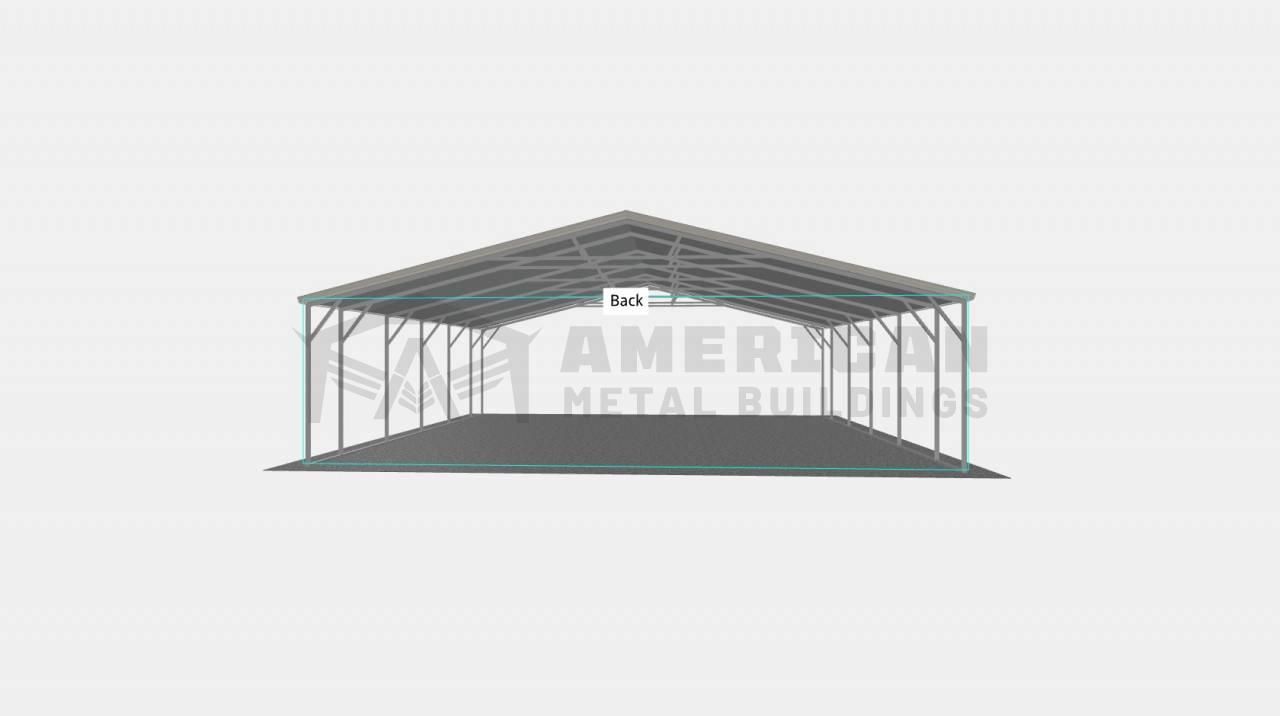30x26 Vertical Roof Carport