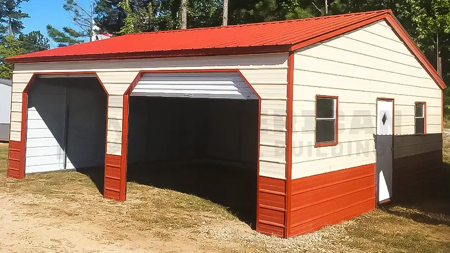 24x25 Two Car Garages