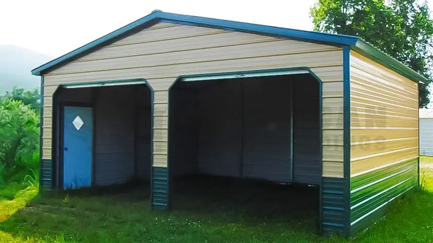 24x30 Two Car Shed