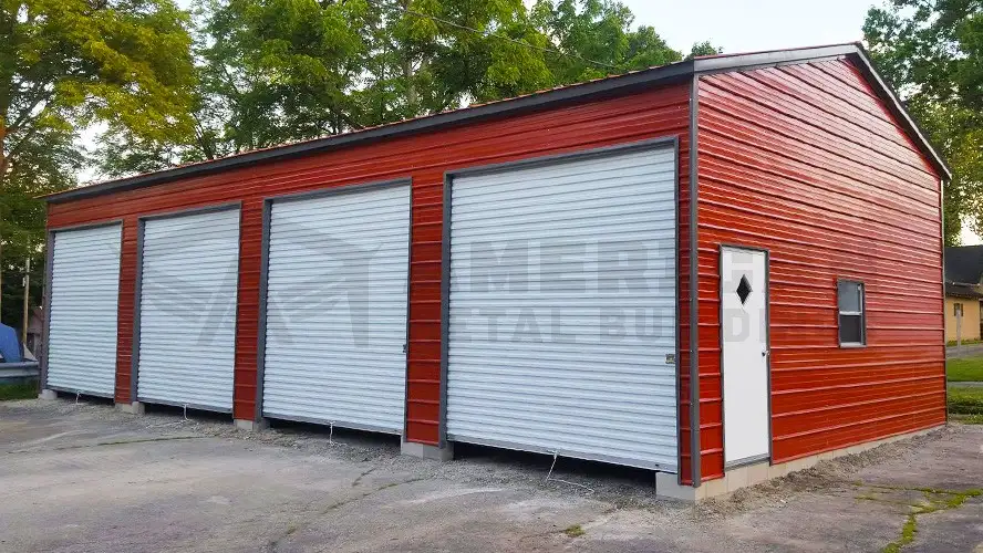 30x55 Side Entry Storage Building