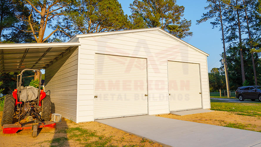 30x30x12 Vertical Roof Garage 30x30x12 Vertical Roof Garage