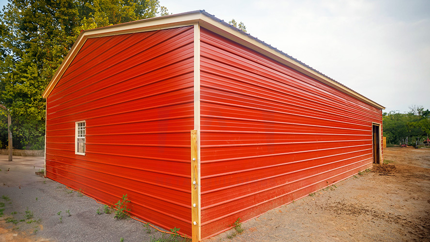 30x51x11 Vertical Roof Garage