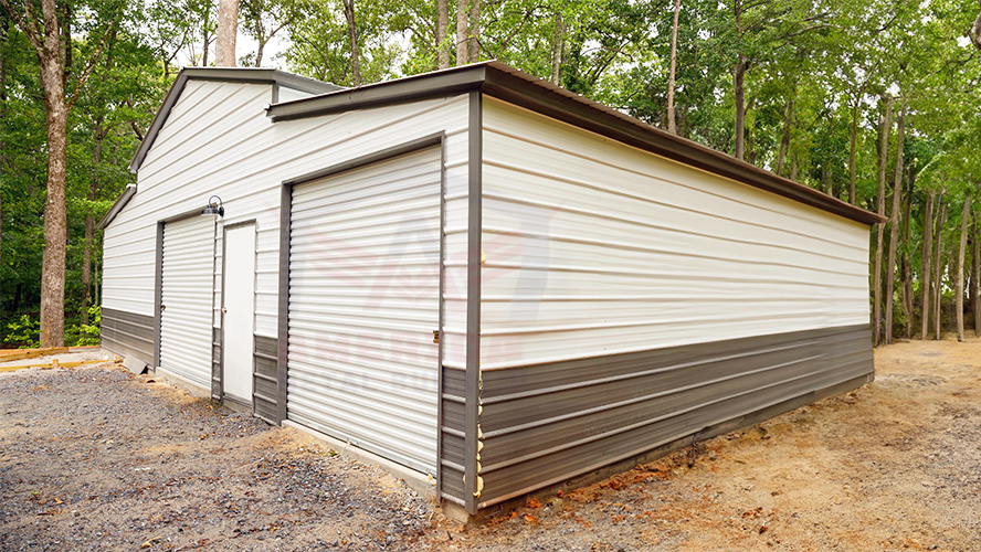 20x30x12 Vertical Step Down Barn