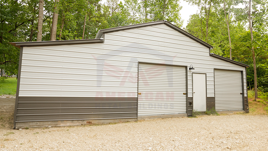 20x30x12 Vertical Step Down Barn