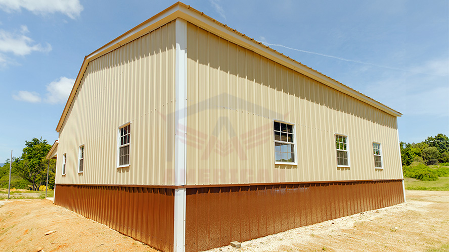 40x36x11 Garage with Lean-to 40x36x11 Garage with Lean-to