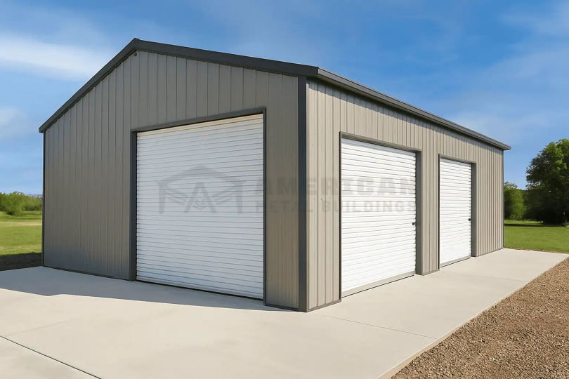 26’ to 30’ Wide Garages
