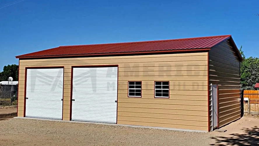 24x40x10 Metal Garage 24x40x10 Metal Garage