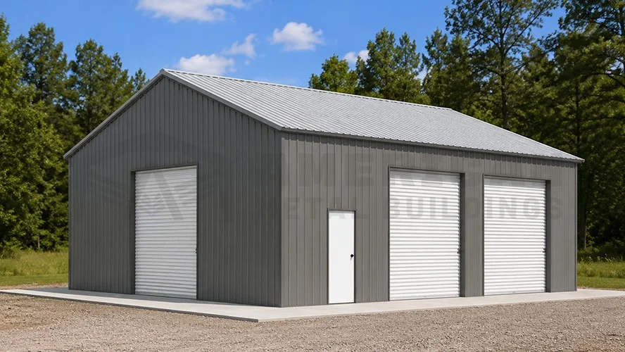 30x40x12 steel garage