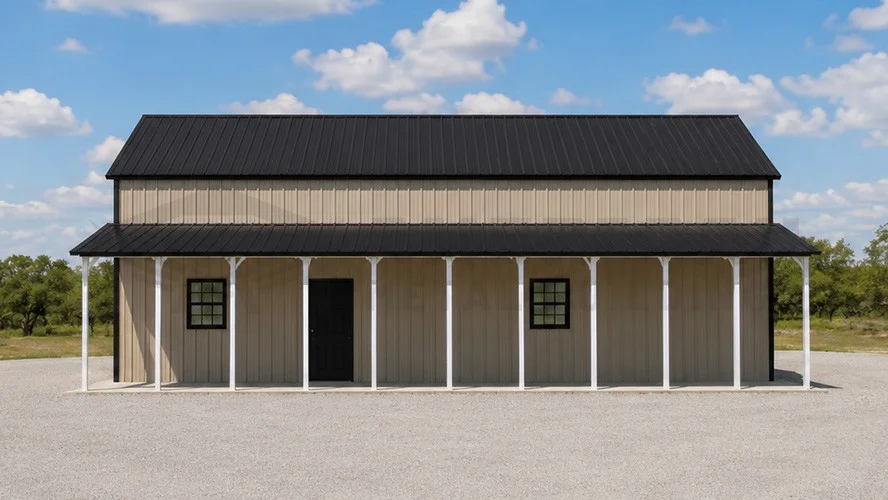 30x40x13 Metal Garage
